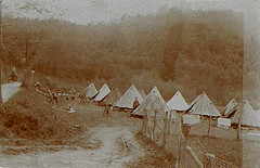 British Tents in WWI