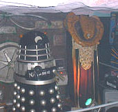 dalek from Doctor Who and Vorlon from Babylon 5